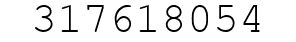 Number 317618054.