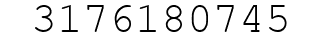 Number 3176180745.