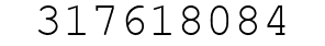 Number 317618084.