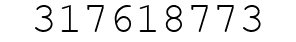 Number 317618773.