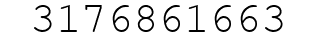 Number 3176861663.