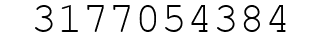 Number 3177054384.