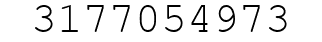 Number 3177054973.