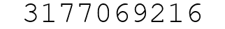 Number 3177069216.