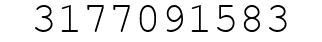 Number 3177091583.