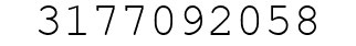 Number 3177092058.