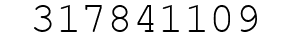 Number 317841109.