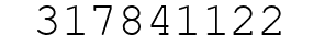 Number 317841122.
