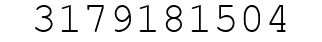 Number 3179181504.