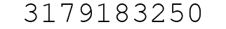 Number 3179183250.