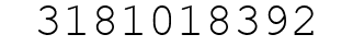 Number 3181018392.