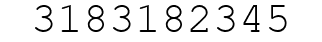 Number 3183182345.