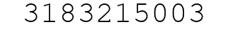 Number 3183215003.