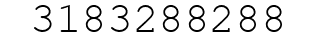Number 3183288288.
