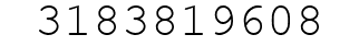 Number 3183819608.