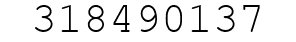 Number 318490137.