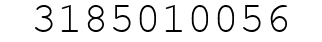 Number 3185010056.