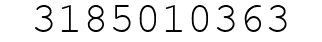 Number 3185010363.