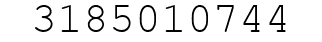 Number 3185010744.