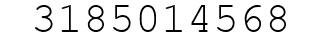 Number 3185014568.