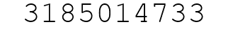 Number 3185014733.