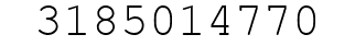 Number 3185014770.