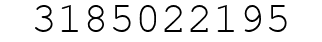 Number 3185022195.