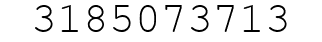 Number 3185073713.
