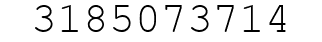 Number 3185073714.