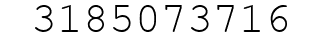 Number 3185073716.