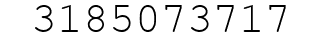 Number 3185073717.
