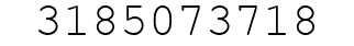 Number 3185073718.