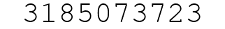 Number 3185073723.
