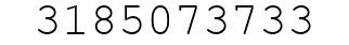 Number 3185073733.
