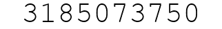 Number 3185073750.