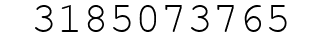 Number 3185073765.