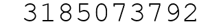 Number 3185073792.