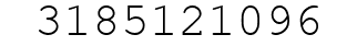 Number 3185121096.