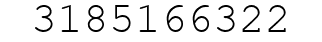 Number 3185166322.