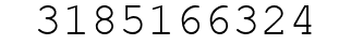 Number 3185166324.