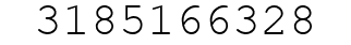 Number 3185166328.