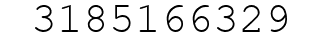 Number 3185166329.
