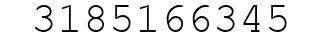 Number 3185166345.
