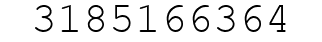 Number 3185166364.
