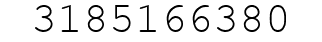 Number 3185166380.