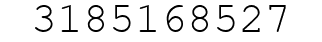 Number 3185168527.