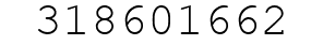 Number 318601662.