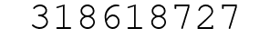 Number 318618727.