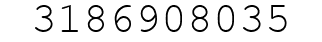 Number 3186908035.