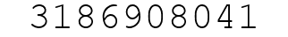 Number 3186908041.